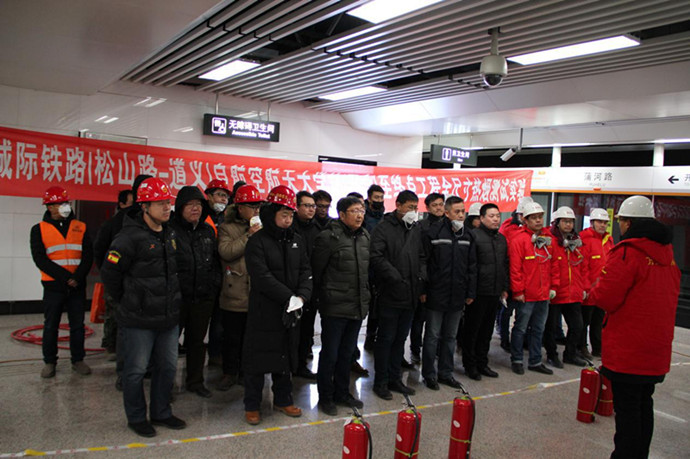 热烈祝贺CQ9电子圆满实现沈阳地铁2号线北延线工程全尺寸热烟测试